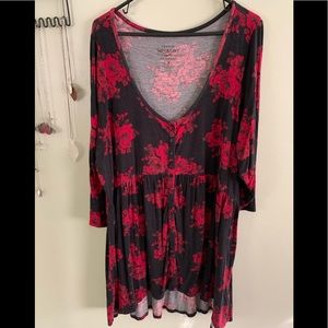 Torrid 3 Babydoll Top